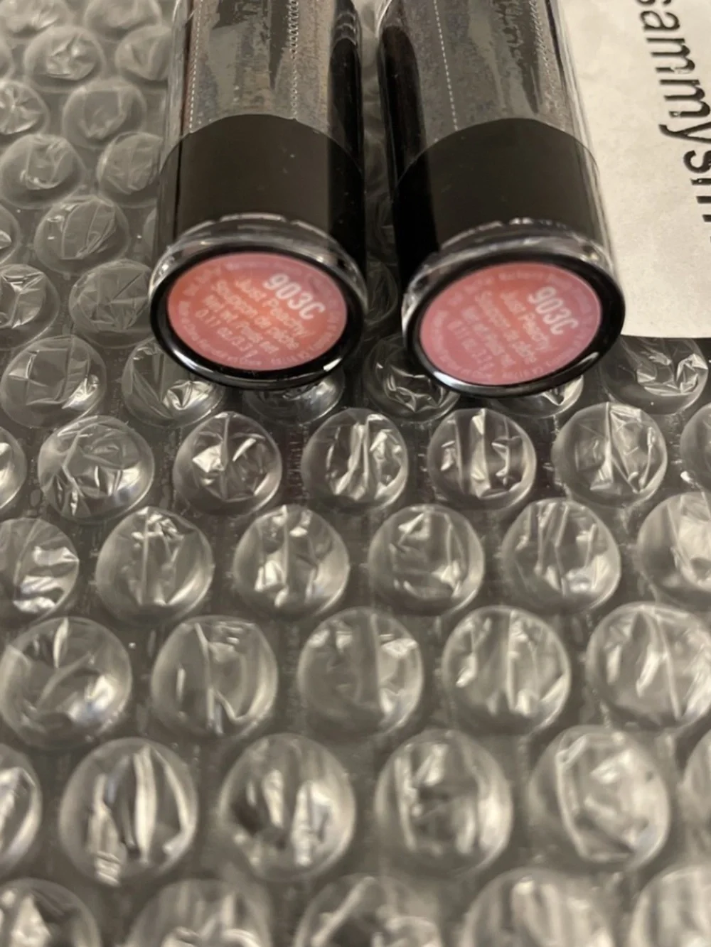 WET N WILD Lipstick 903C JUST PEACHY Sealed, x2 DISCONTINUED